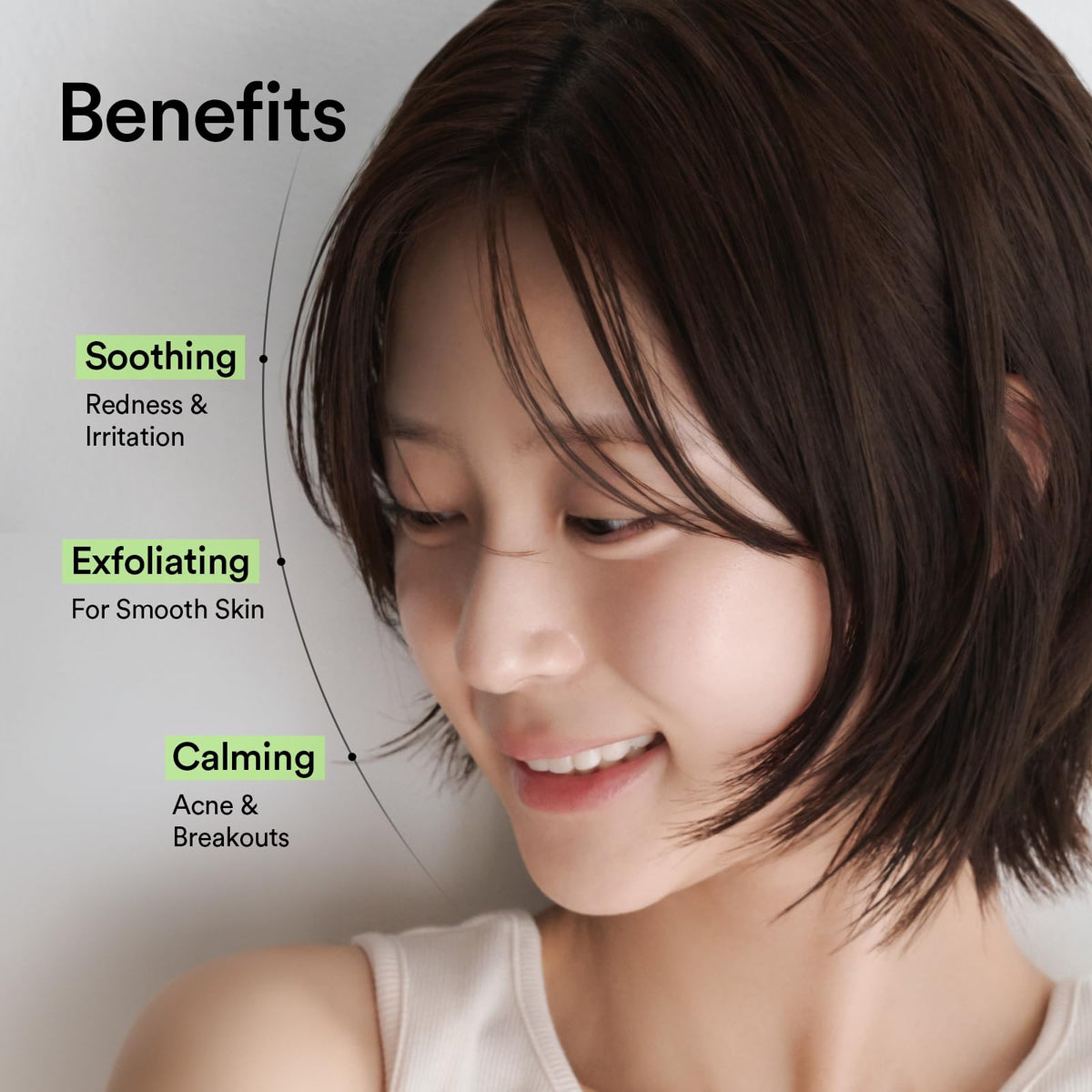 Abib pad saturated with essence for lightweight hydration and balance