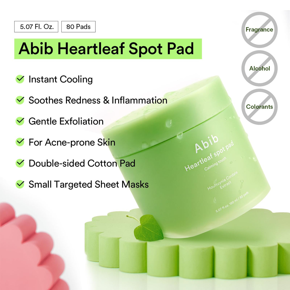 Abib open container revealing 80 pre-soaked pads ready for use