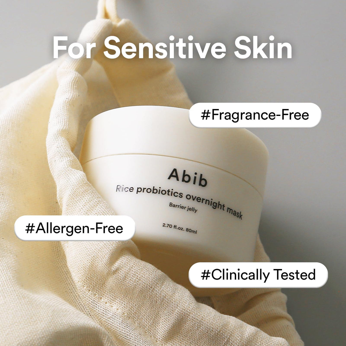 Abib rice extract ingredient visual emphasizing natural brightening properties