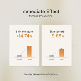 Abib serum on hand demonstrating spreadability and immediate hydration benefit