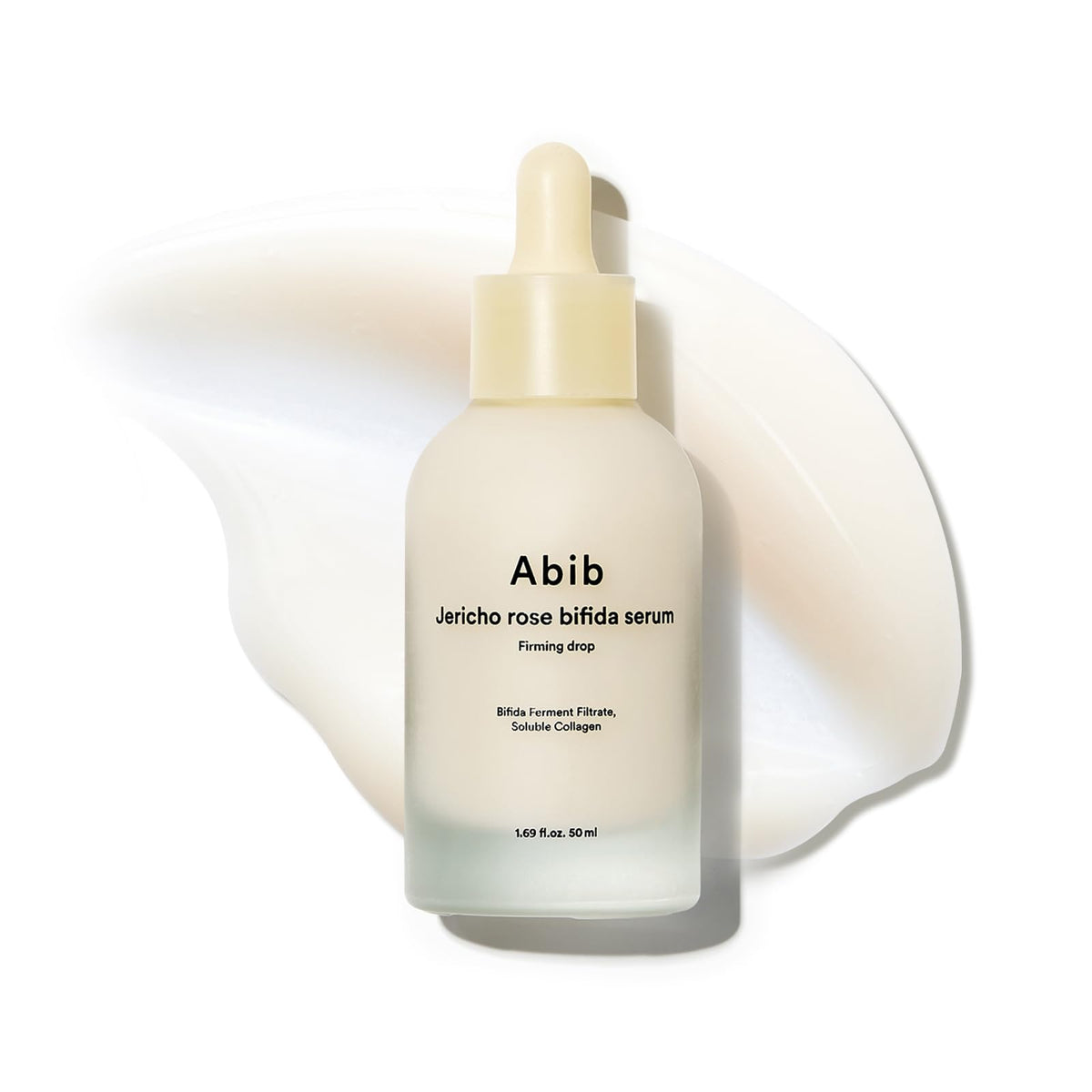Abib bottle front view showing label and clean design, promoting hydration