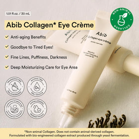 Abib close-up of Jericho Rose vegan collagen patch showing hydration