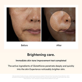 Abib peel-off mask being removed to reveal brighter-looking skin