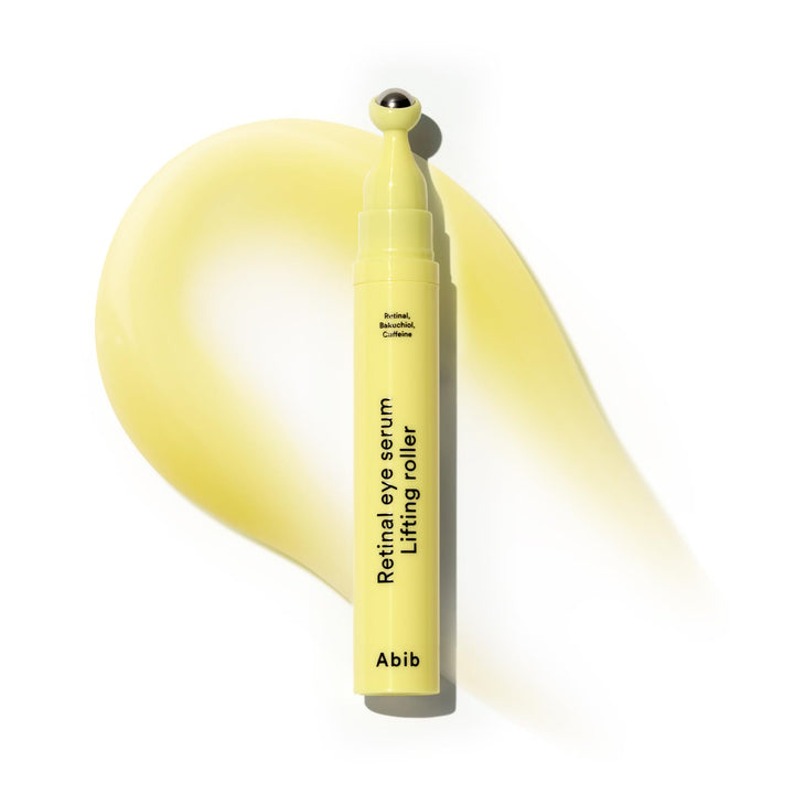 Abib front packaging showing travel-ready 15ml serum and compact design benefit