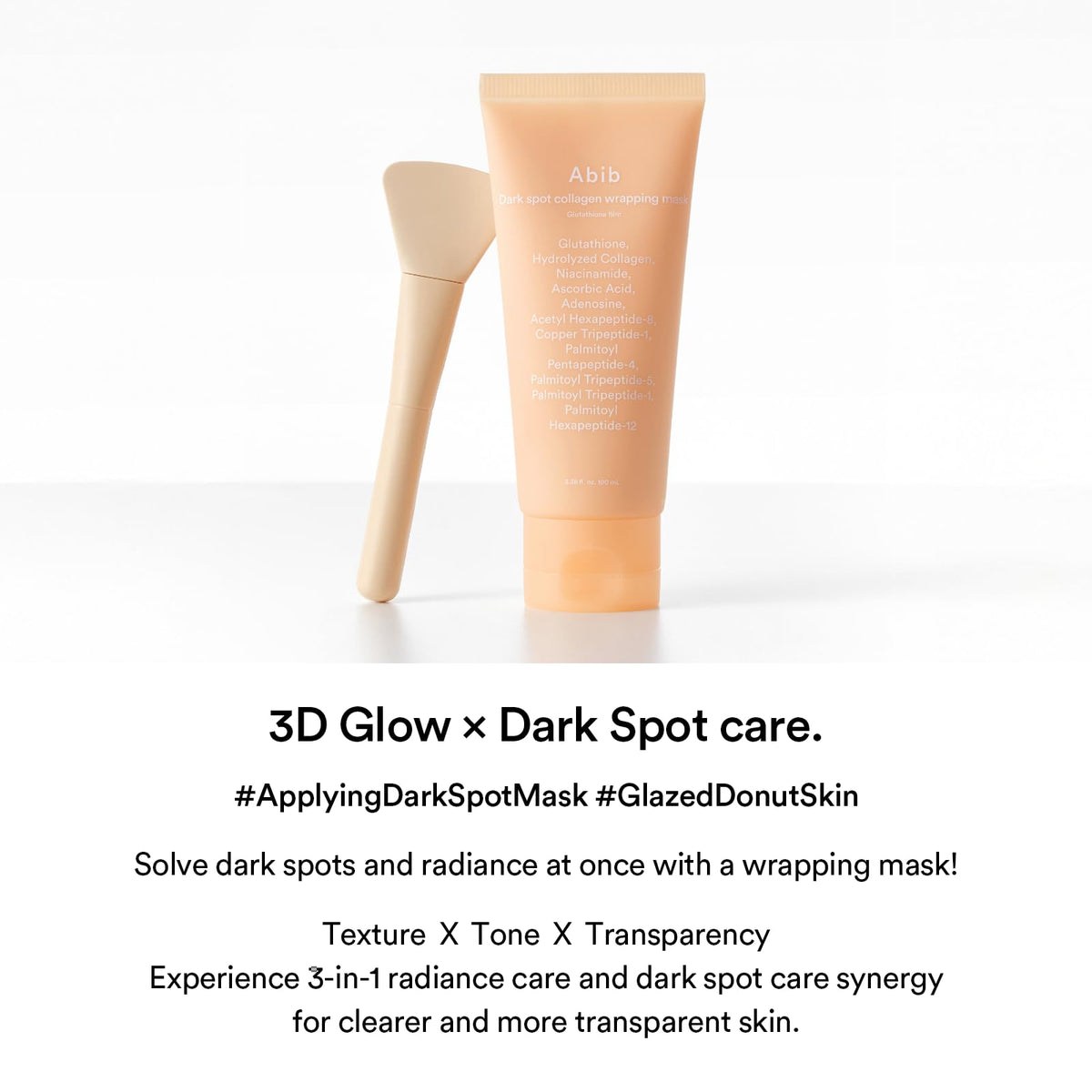 Abib silicone brush and open jar ready to apply for even coverage