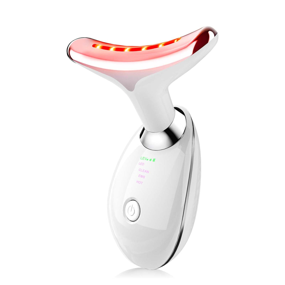 ABOUSHE front view of facial sculpting tool showing sleek ergonomic design and portability