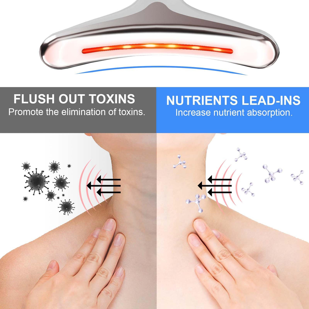 ABOUSHE tool held in hand to show scale and travel-friendly size for daily routines