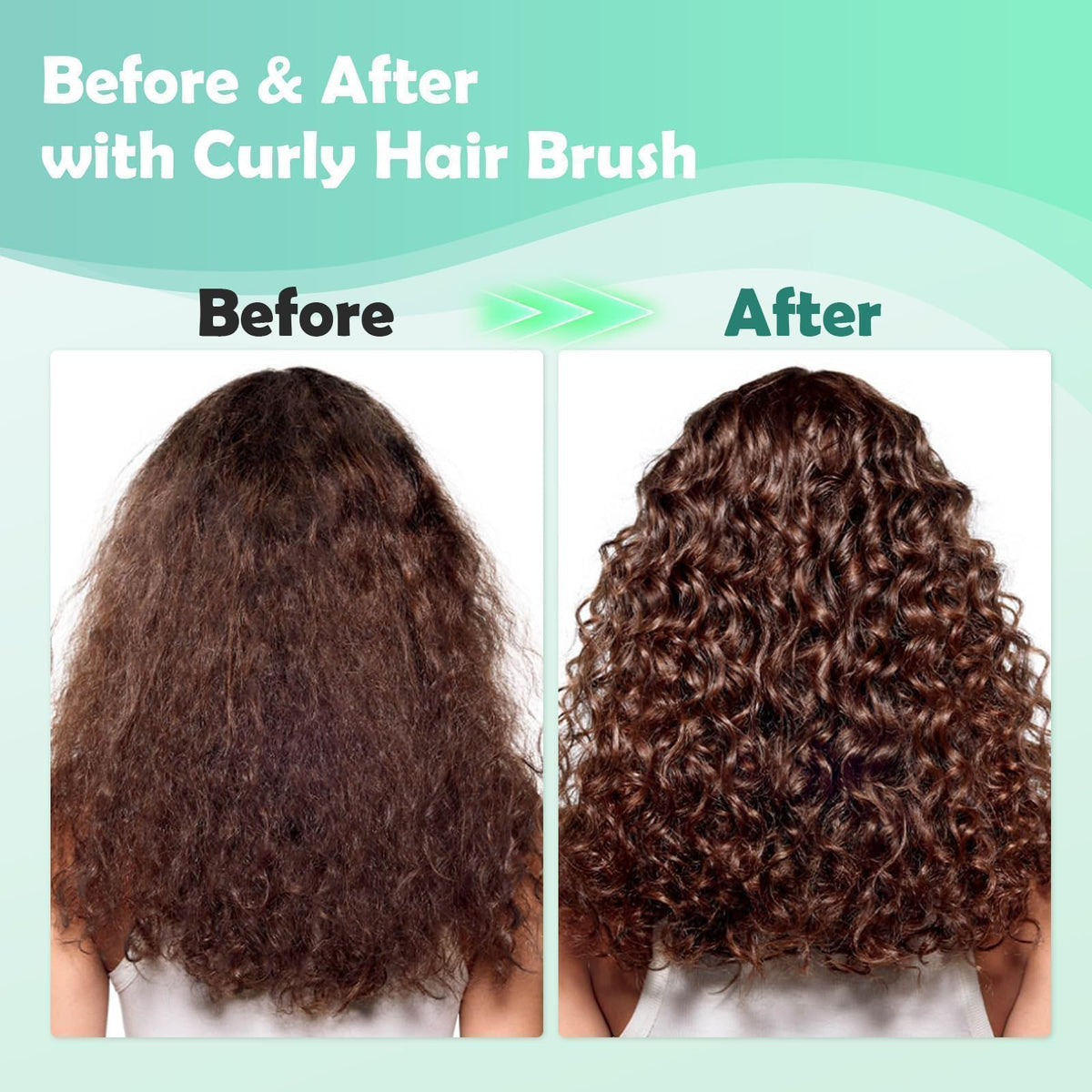 ABOYOY boar and nylon bristle mix smooths and defines curls