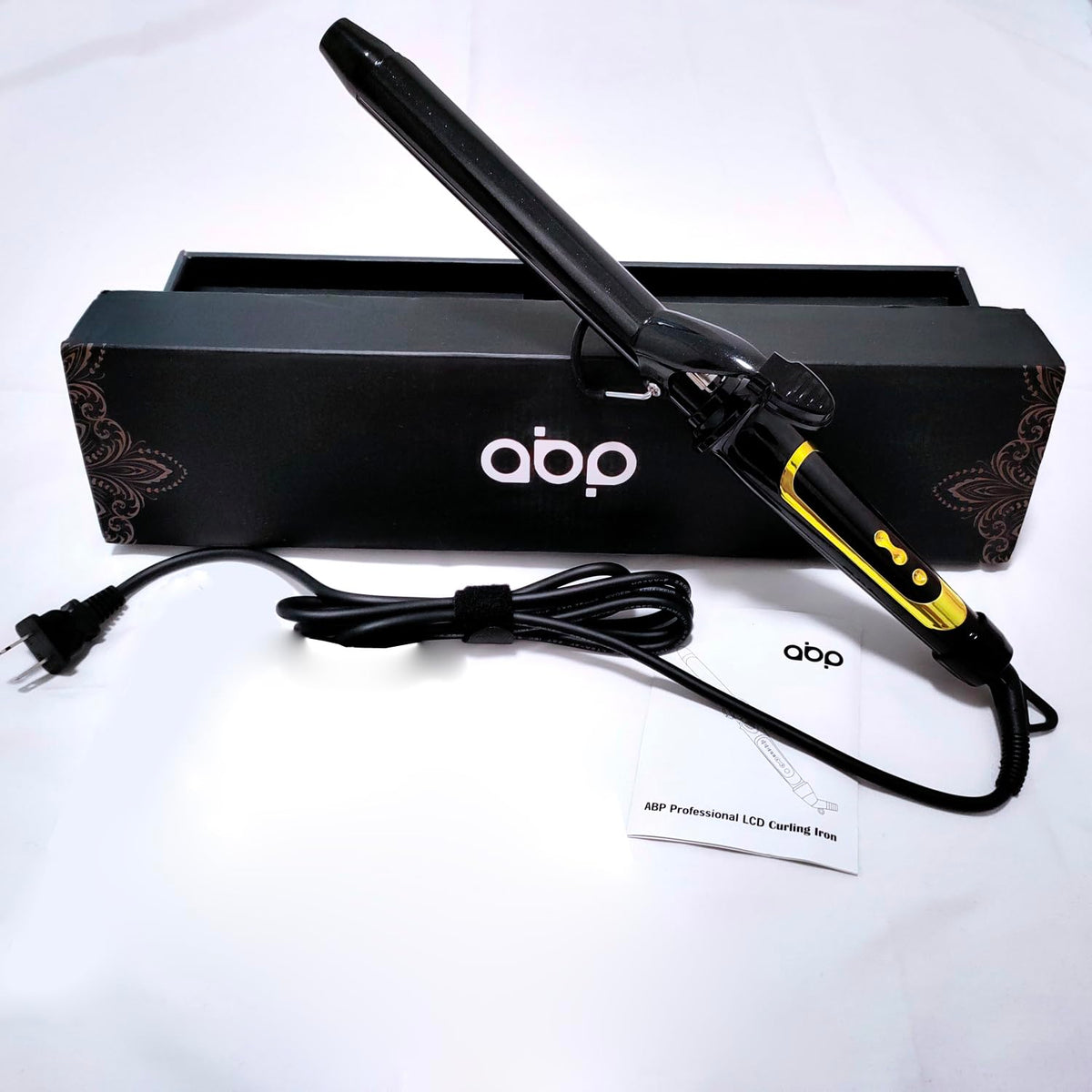 abp in use short hair demo showing curl formation and benefit for short to medium hair