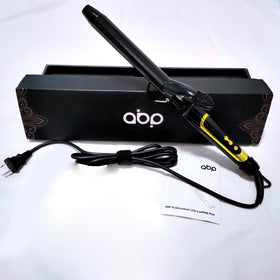 abp in use short hair demo showing curl formation and benefit for short to medium hair