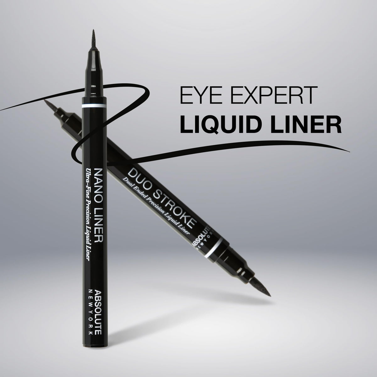 Absolute New York angled tip close-up for wing shaping precision