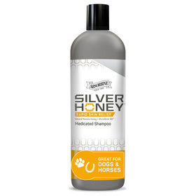 Absorbine Silver Honey front label showing medical-grade benefits