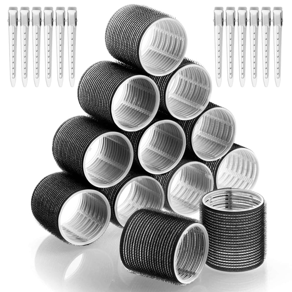 Acejoz front packaging of jumbo roller set showing contents and benefit of volume