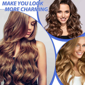 Acejoz lifestyle image of woman with loose curls showcasing natural volume and bounce