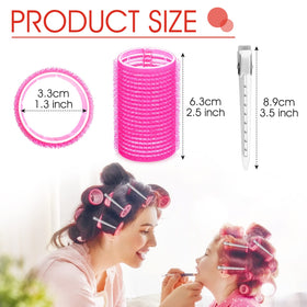 Acejoz rollers and stainless-steel clips arranged to show included accessories