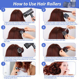 Acejoz scale comparison with hand showing jumbo roller size for long-hair styling