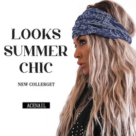 Acenail folded band demonstrating adjustable width and versatile styling options
