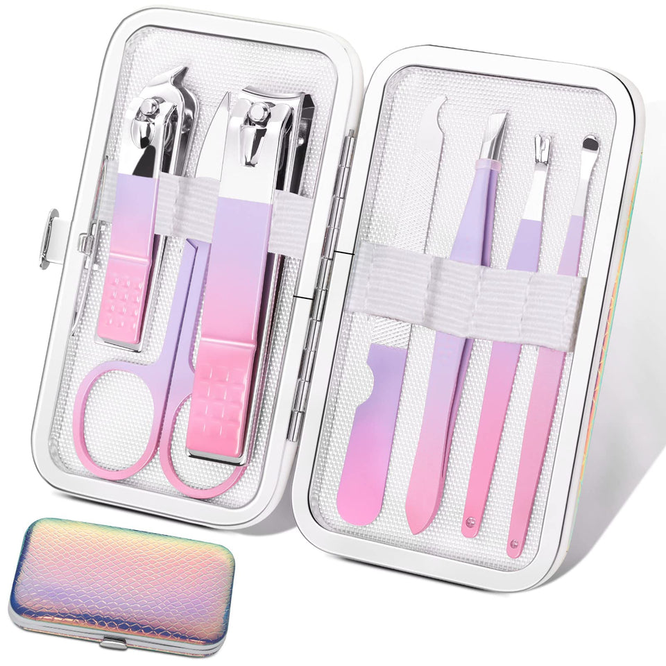Aceoce front of case showing compact purple travel case and neat profile