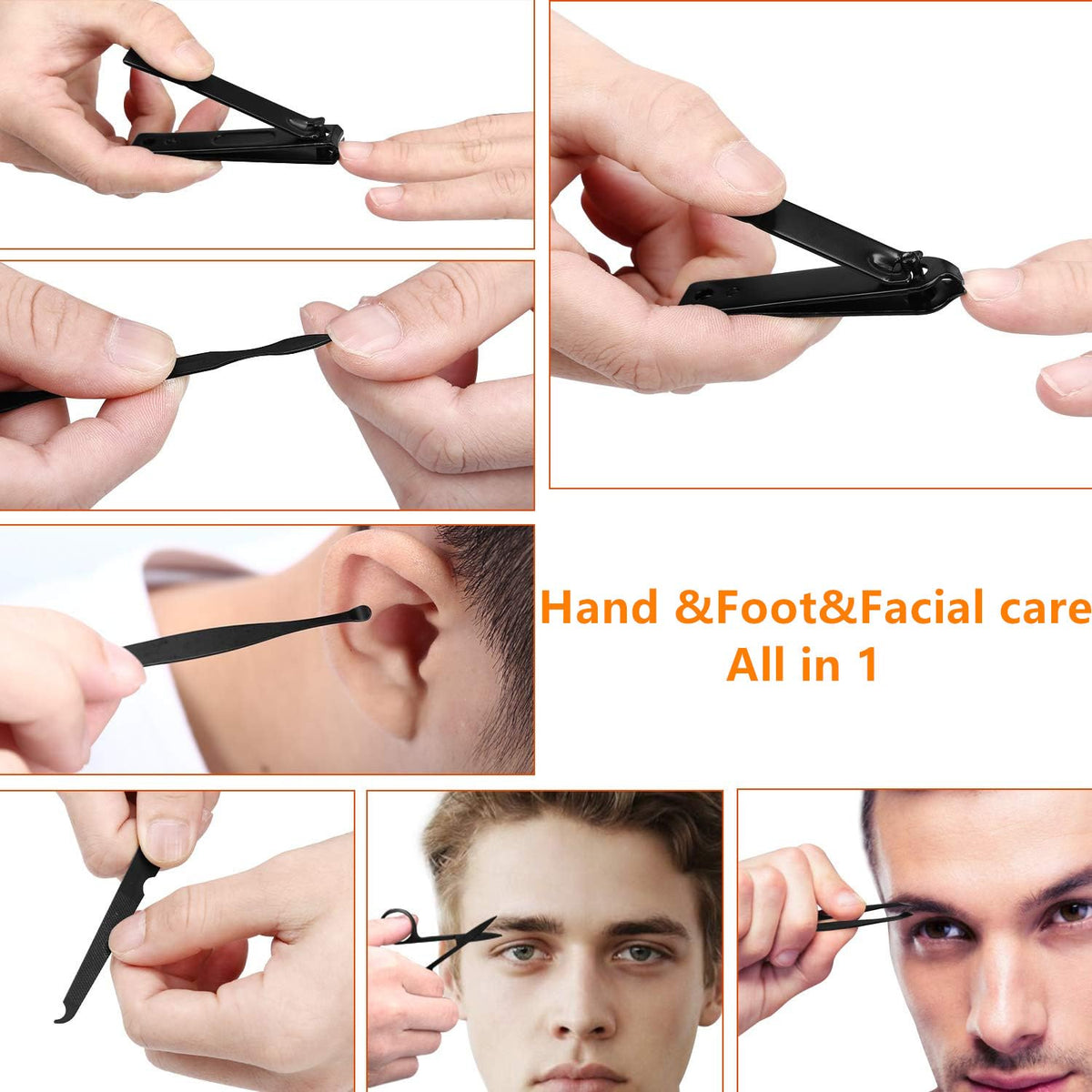 Aceoce large toenail clipper close-up highlighting strong durable jaw