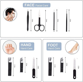 Aceoce lifestyle travel setup with kit ready for on-the-go grooming