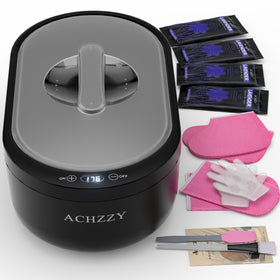 Achzzy front view dark gray showing compact professional look and space-saving benefit