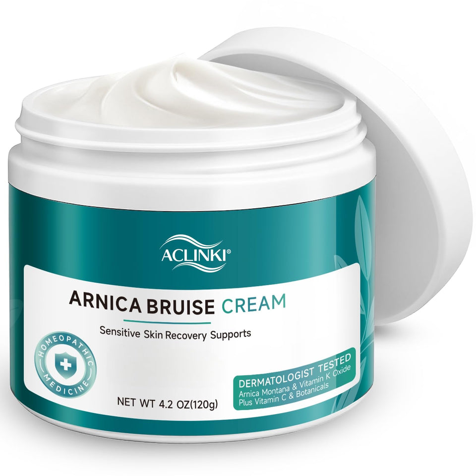 ACLINKI front packaging showing 4.2 oz tube and product name, clear benefit