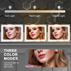 ACOLAR touch control panel being used to dim lights for customizable brightness benefit