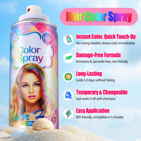 Acomler purple applied on blonde hair for vivid color payoff