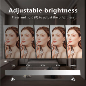 Acoolda touch controls close-up demonstrating easy mode and dimming control