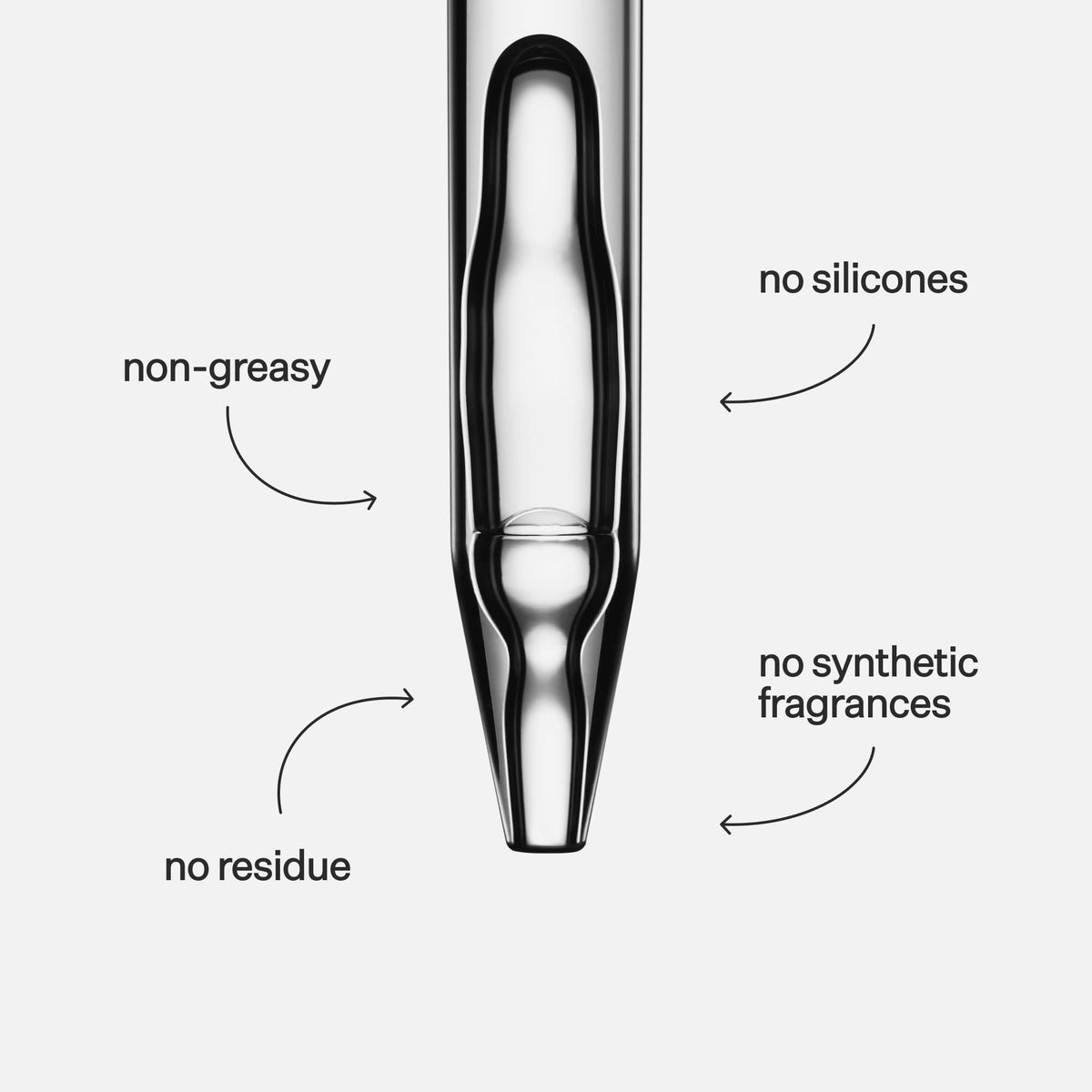 ACT+ ACRE applying serum to scalp, demonstrates easy no-rinse benefit
