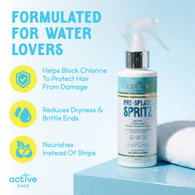 Active COCO spray nozzle close-up demonstrating easy, even application benefit