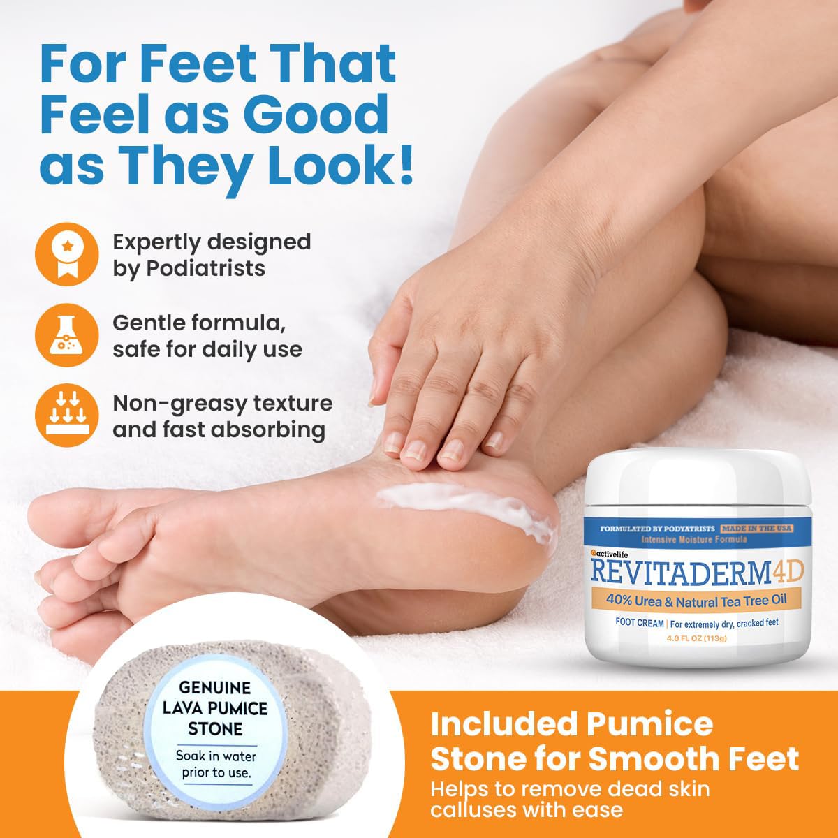 activelife cream texture close-up highlighting fast absorption