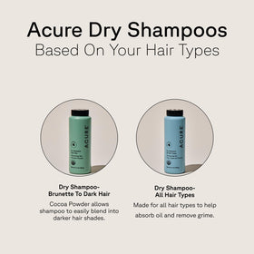 Acure before and after roots showing added lift and reduced oil