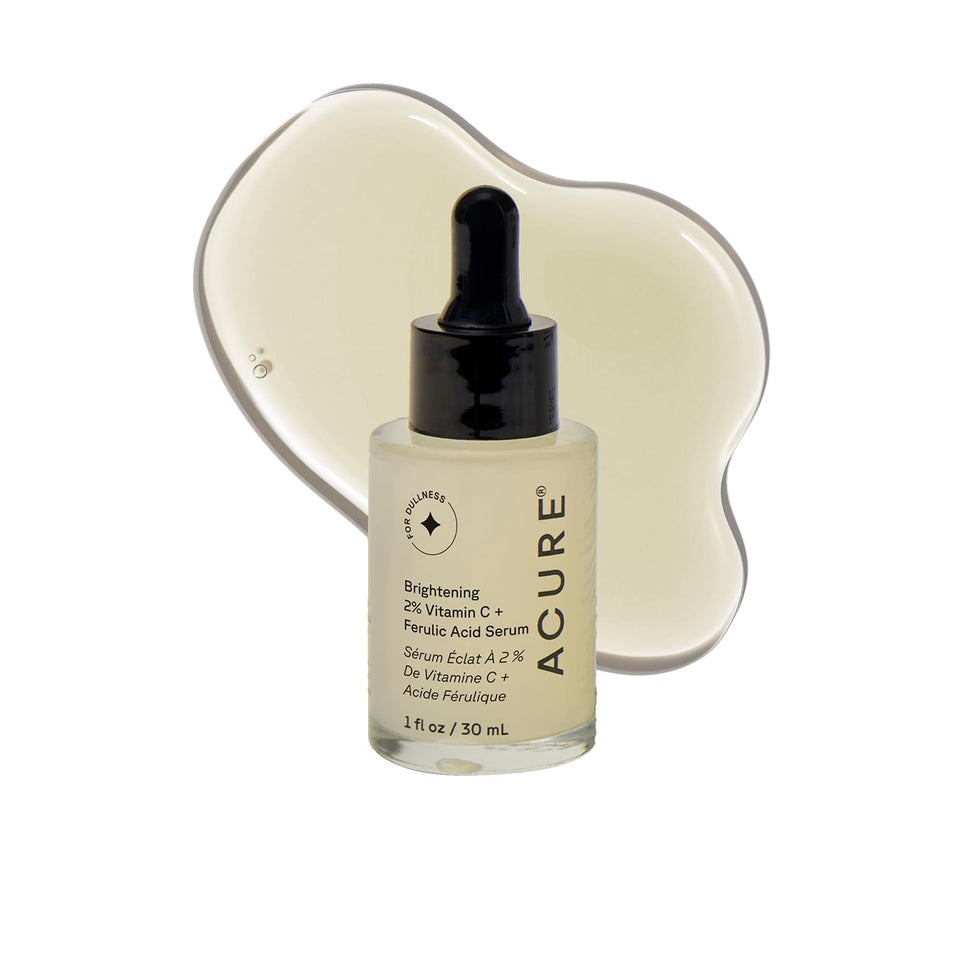 Acure front packaging showing bottle and label for clear identification and trust
