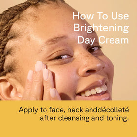 Acure applying cream to cheek illustrating hydration and quick absorption benefit