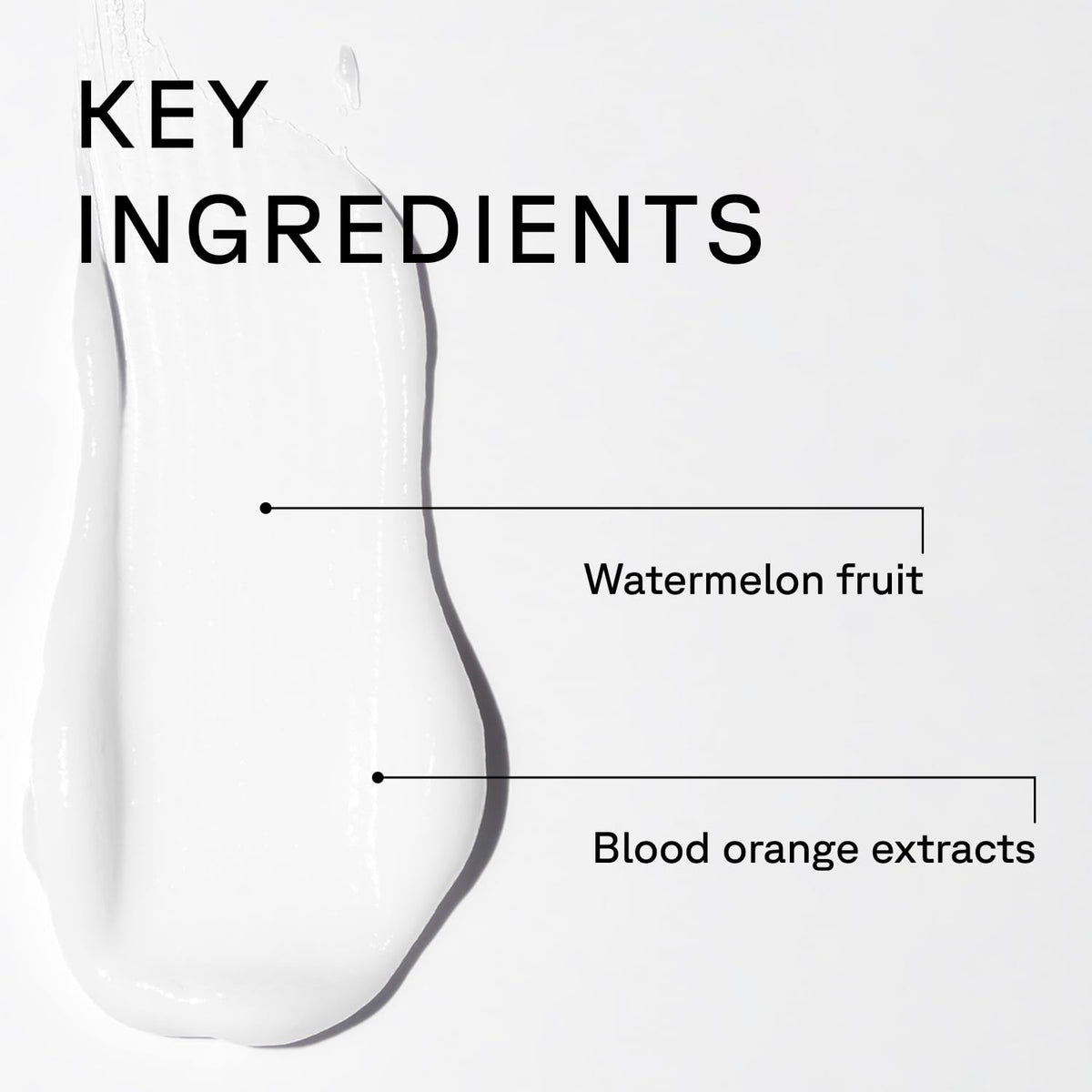 Acure watermelon and blood orange extracts displayed highlighting natural ingredient benefit
