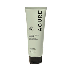 Acure bottle front packaging showing product benefits and volume