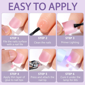 AddFavor detail of cuticle area and tip thickness for comfortable natural fit