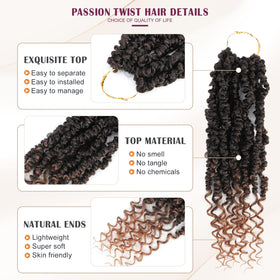 Admutty texture close-up showing defined curls and long-lasting, tangle-resistant benefit