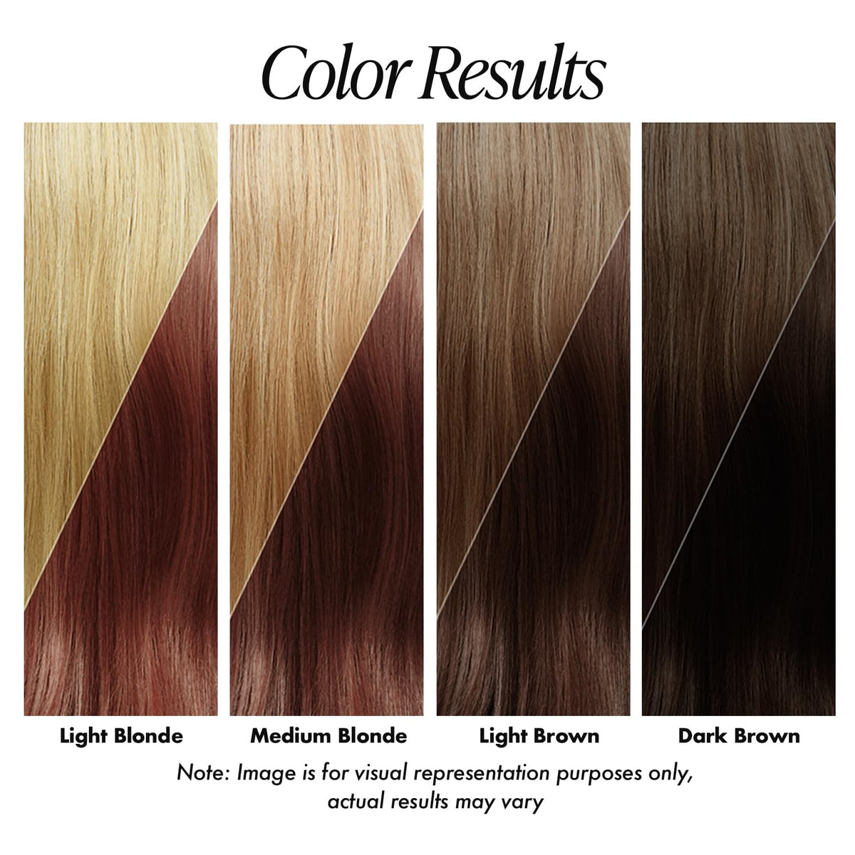 Adore applying Copper Brown to hair demonstrating easy no-mix application and coverage