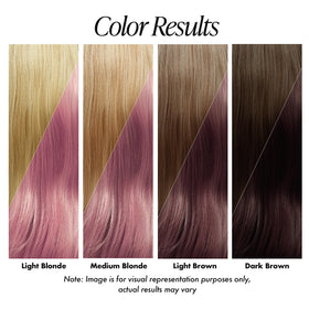 Adore close-up hair strand displaying Cotton Candy vibrancy and shine