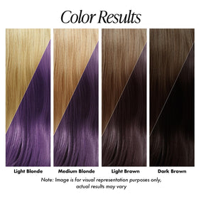 Adore hair color being applied with a brush showing easy at-home use