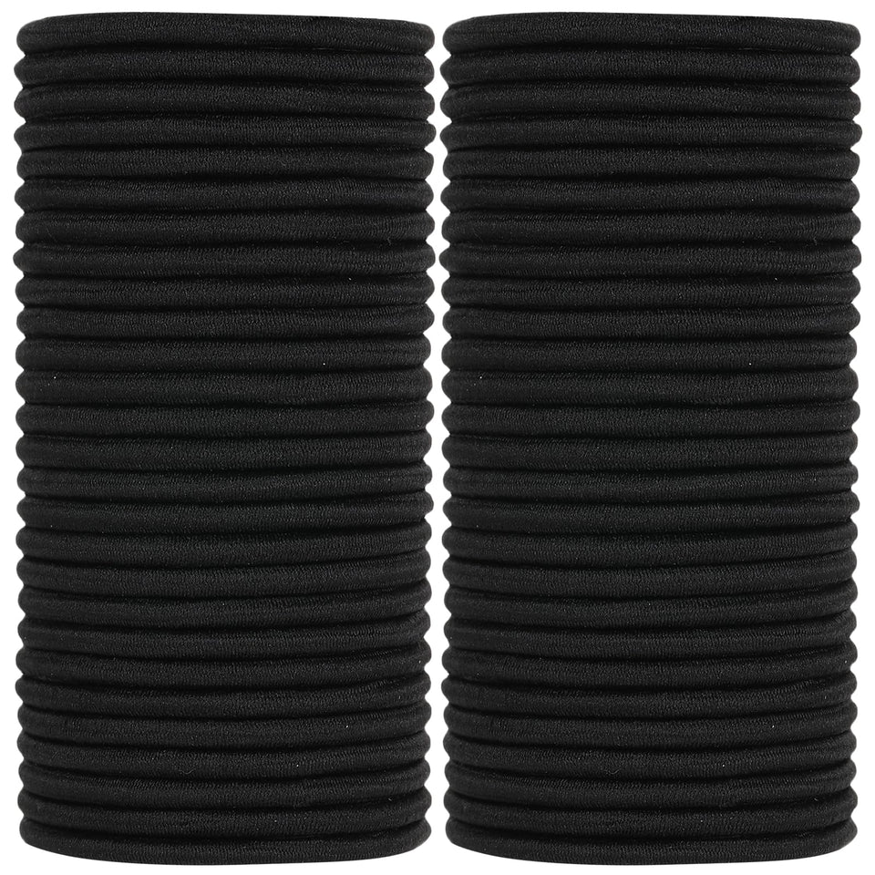 ADRIONE front packaging showing 280 black hair ties and easy storage benefit