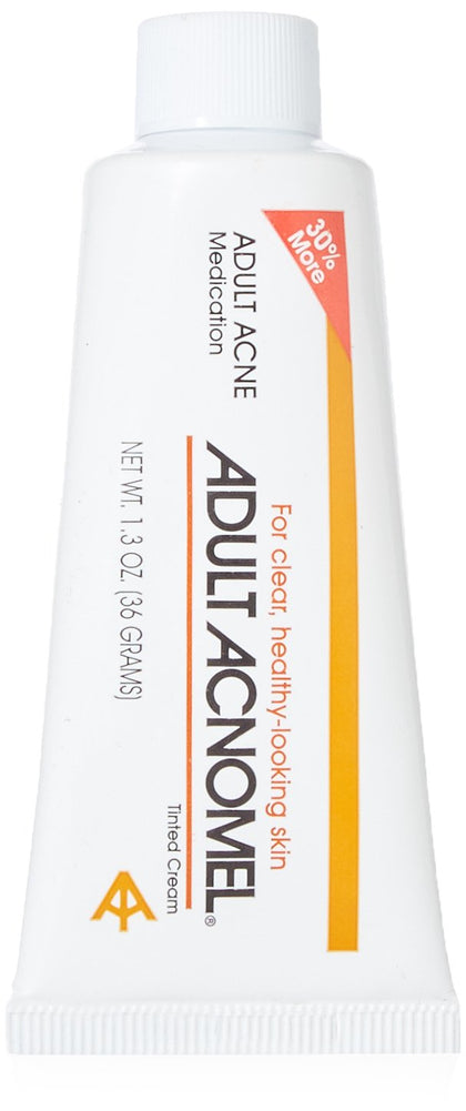 Adult Acnomel front packaging showing product name and size, conveys gentle acne treatment