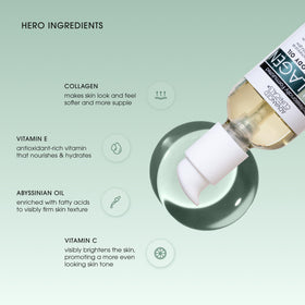 Advanced Clinicals bottle held in hand showing size and travel-friendly convenience