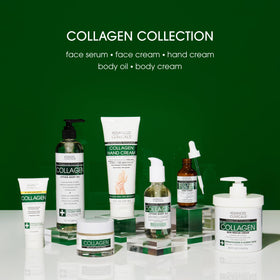 Advanced Clinicals cream spread on skin demonstrating silky, moisturized texture