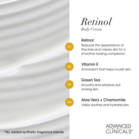 Advanced Clinicals applied to face demonstrating gentle smoothing