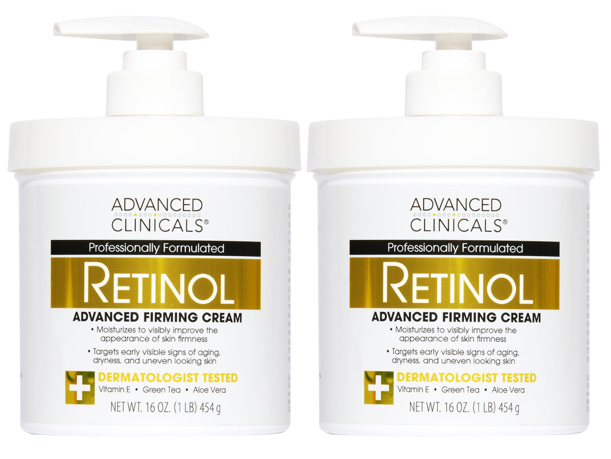Advanced Clinicals front jar showing product and brand for clear identification