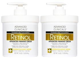 Advanced Clinicals front jar showing product and brand for clear identification