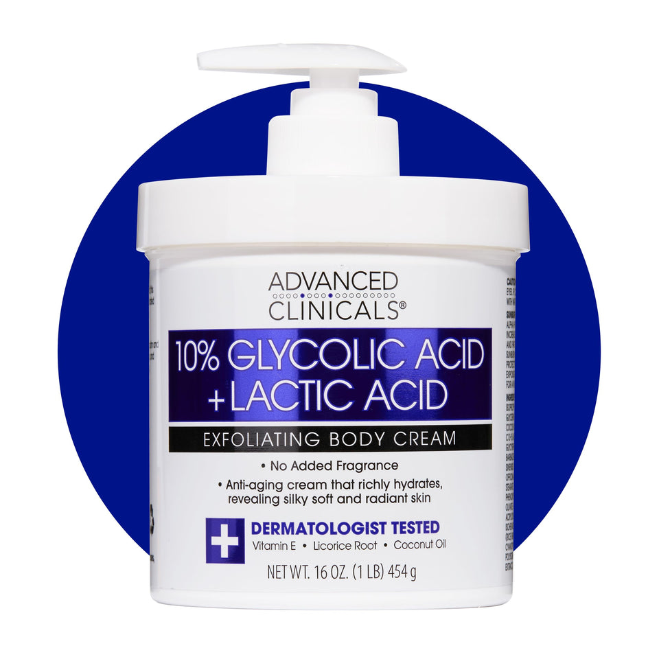 Advanced Clinicals front jar view showing product label and benefits